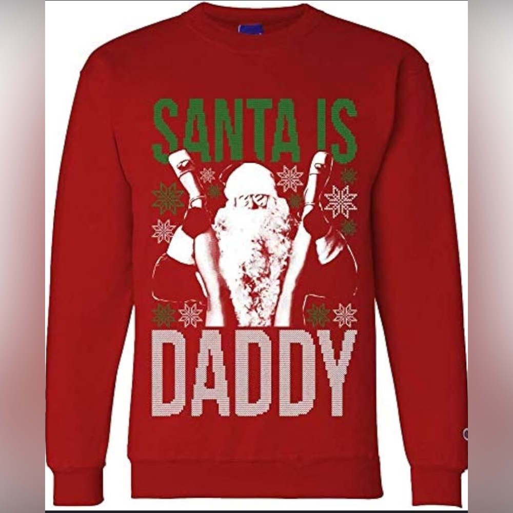 Barstool Call Her Daddy Santa is Daddy Crew Neck Size L